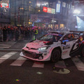 WRCラリージャパン開幕セレモニー、ラリーカー全51台が集結！ファン熱狂のパレード披露