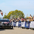 白熱のWRCラリージャパン、オジエが首位死守、勝田が肉薄!人気のサービスパークに歓声が響く
