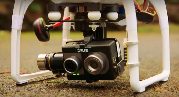 スカイロボットの世界最軽量ドローン搭載用カメラ「FLIR DUO/DUO R 