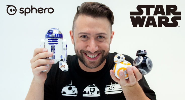 速報 スター ウォーズ最新作 最後のジェダイ の新ドロイド 9e がスフィロから発売 R2 D2とbb 8の新製品も ロボスタ