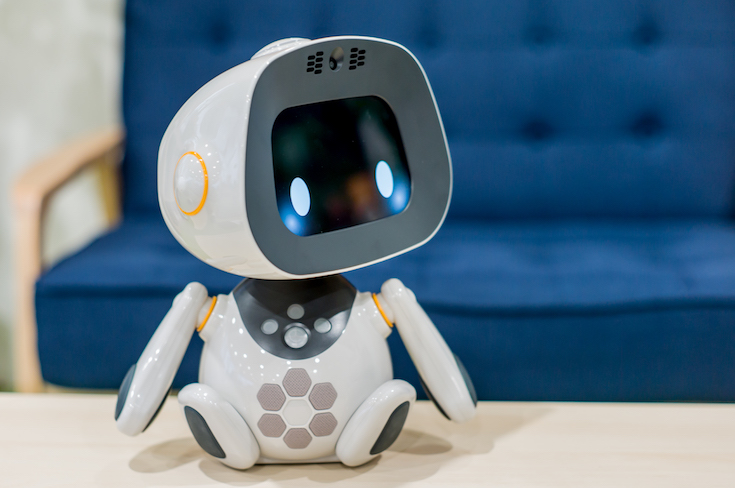 逸品】 非常に良い ユニロボット株式会社 ユニボ 学習型パートナー