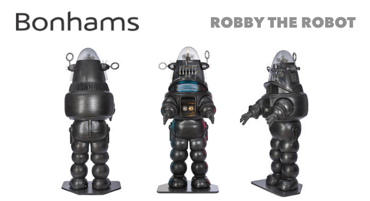 ロビー・ザ・ロボット(Robby the Robot)」がボナムズのオークションに