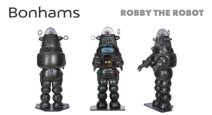 ロビー・ザ・ロボット(Robby the Robot)」がボナムズのオークションに 