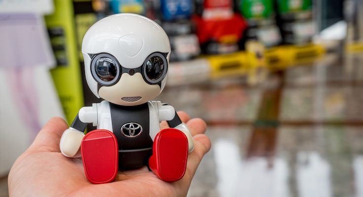 TOYOTA トヨタ With KIROBO mini キロボミニ ロボット-