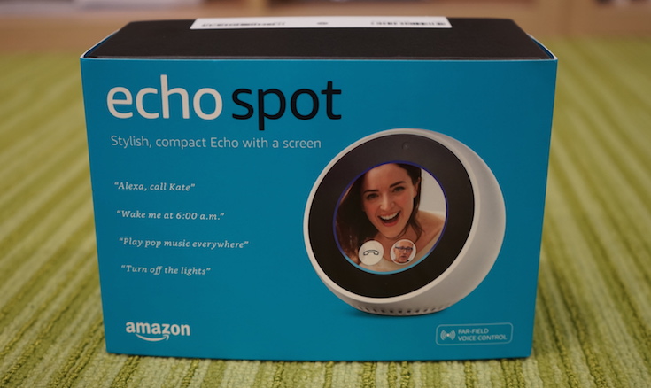 円形ディスプレイつきスマートスピーカー「Echo Spot」開封の儀 - ロボスタ