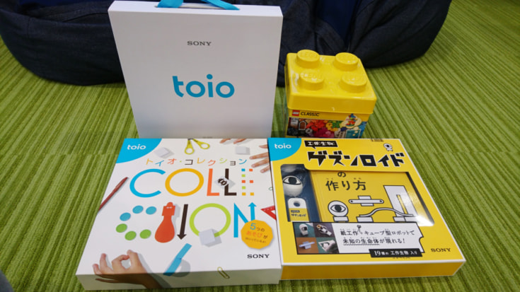 SONYのトイ・プラットフォーム「toio（トイオ）」開封の儀＆遊んでみた 