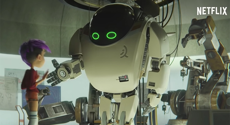 ロボットと少女が活躍する新作アニメ映画 ネクストロボ Netflixで9月7日より公開 ロボスタ