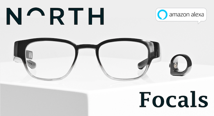 Alexa搭載のスマートグラス「Focals」、NORTHが発売へ　普通のメガネ風で999ドル