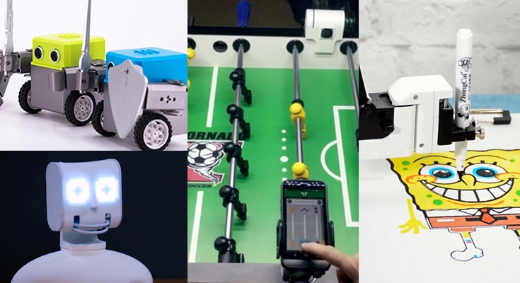 Kickstarter でみつけた面白いロボット6選 教育用自動運転車キット ロボットアーム Stem教材ロボット 会話ロボットなど ロボスタ