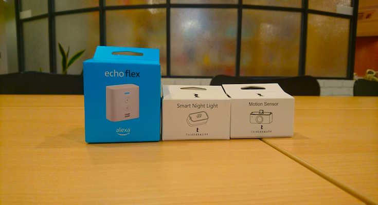 6720円 通販 激安◆ Echo Flex モーションセンサー スマートライトナイト セット