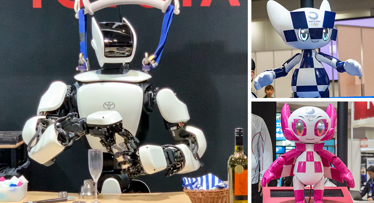 トヨタ　アバターロボット「T-HR3」と東京2020ロボット「ミライトワ」「ソメイティ」がコラボした先進のパフォーマンスを披露