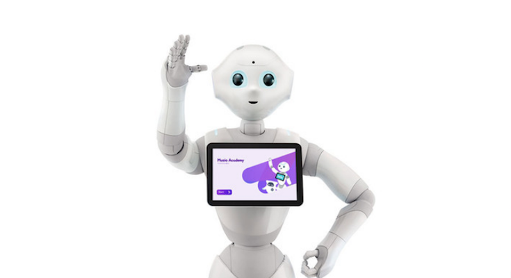 Akaの人工知能エンジンを搭載したpepperが中国教育機関に英語学習を提供 Aka Chinaがsoftbank Robotics Chinaとの協業を発表 ロボスタ
