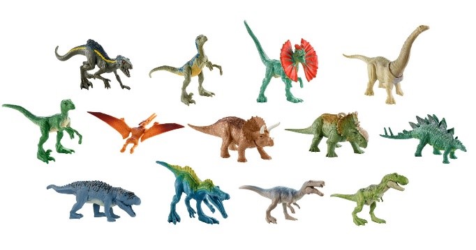 マテルが「ジュラシック・ワールド」の世界観を再現した恐竜フィギュア 