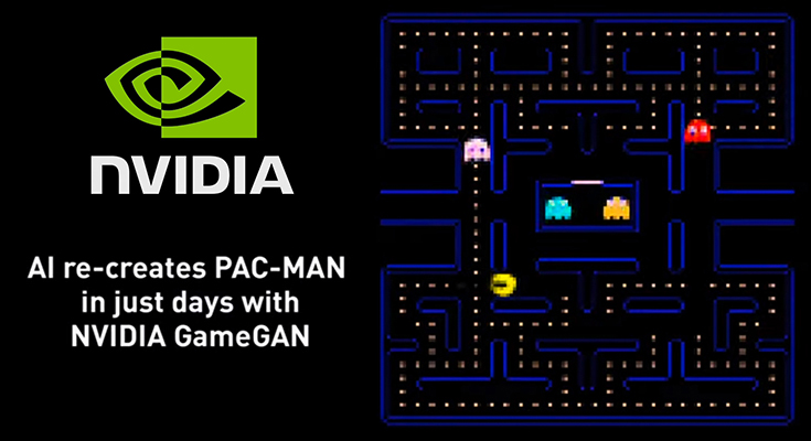 世界初 40周年の パックマン ゲームをaiが再生成 最先端のai技術 Gamegan をnvidia研究所が発表 ロボスタ