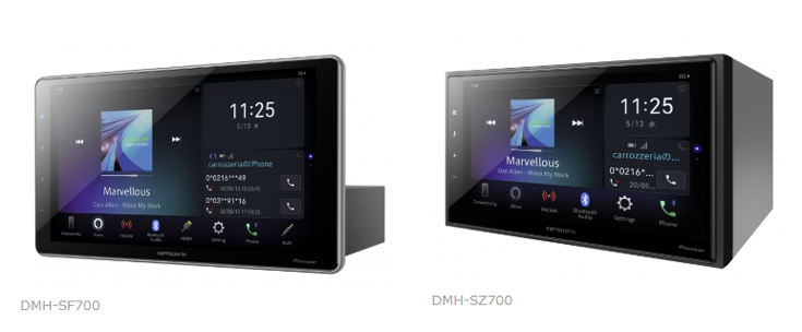 パイオニアが「Apple CarPlay」「Android Auto」対応のディスプレイ
