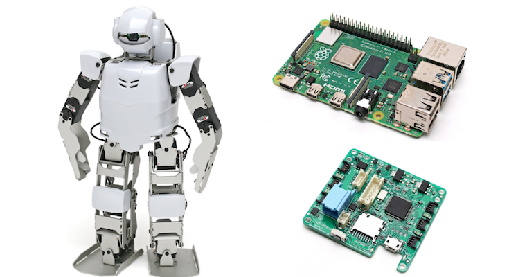 ラズパイ4を搭載した二足歩行ロボット「Robovie-Z」ヴイストンが発売 画像処理や各種の演算処理、AIの開発などが可能 - ロボスタ