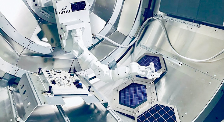 国際宇宙ステーションiss Bishop 船内でいよいよgitai宇宙ロボットが活躍へ 模擬issでの技術実証動画を公開 ロボスタ
