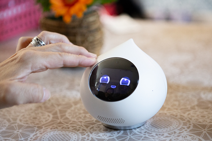 ミクシィの自律型会話ロボット「Romi」(ロミィ)発売 実際にRomiと会話 