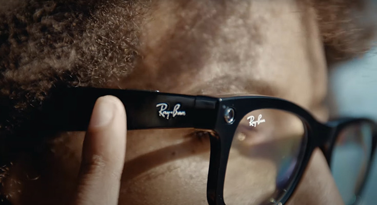 Ray-Ban Stories レイバン スマートグラス Facebook - サングラス