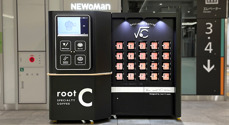 AIカフェロボット「root C」の新モデル ニュウマン新宿エキナカに初設置 12月10日からサービス開始