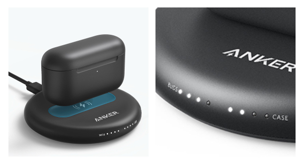 Amazon Echo buds ワイヤレス充電ケース付きとAnker 充電器付