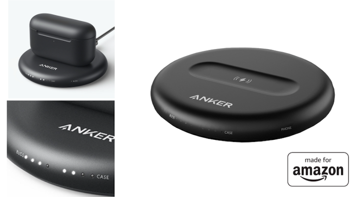 Anker 「第2世代 Echo Buds」専用に開発したワイヤレス充電器を発売 