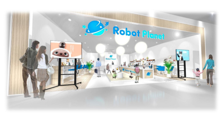 新しい家族に出会えるロボットショップ Robot Planetポップアップ ストア 有楽町マルイにオープン ロボスタ
