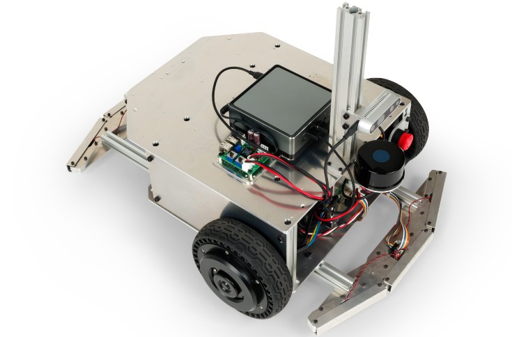 可搬重量約120kgのまま静音化を実現！ヴイストン、研究開発用台車ロボットの大型モデル「メガローバーF120A 」を発売 - ロボスタ
