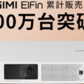 小型・薄型・軽量サイズのスマートプロジェクター「XGIMI Elfin」が累計販売台数100万台突破