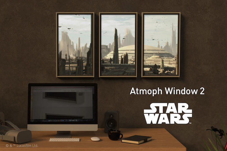 DSE] (新品) Atmoph Window 2 アトモフウィンドウ 2 Star Wars スター