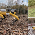 電動四足歩行ロボット「Spot」が林業の作業を担えるか？スマート林業の実現に向けた実証実験 下川町、つくば市で実施