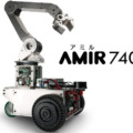ヴィストン、台車ロボットへの搭載に適したアルミニウム製ロボットアーム「AMIR 740」を発売　ROS対応、可搬重量2kgを実現