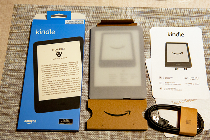 AmazonKindle 第世代 電子書籍リーダー実機レビュー 特徴と