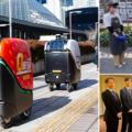 2台の5G自動配送ロボットが西新宿を快走！フードデリバリーと医薬品配送の自動化をめざす　川崎重工/KDDI/タケダ等6社が共同で