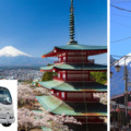 富士山麓・富士吉田市の「富士みち」で自動運転EVバスの公道実証実験を実施　2025年度レベル4自動運転に向けて　富士急/慶應大/東大/BOLDLYら共同で