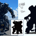 搭乗できる身長4.5mの変形ロボット「アーカックス」の特装型を開発へ　マクロス『バルキリー』等の河森正治監督がデザイン