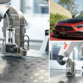 メルセデス･ベンツが高精度なロボット塗装にABBを採用　無数のロゴ塗装をこなす動画を公開　無駄を排除し、環境によい理由も解説