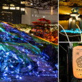 日本庭園で幻想的な光と音のライトアップを楽しむ「旧芝離宮夜会 ひかりめぐる庭」体験レポート　5月25日まで開催
