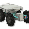 エバーブルーテクノロジーズ 除雪ドローン技術を応用した超小型無人建設機「UGV-F11RC2」2025年12月発売